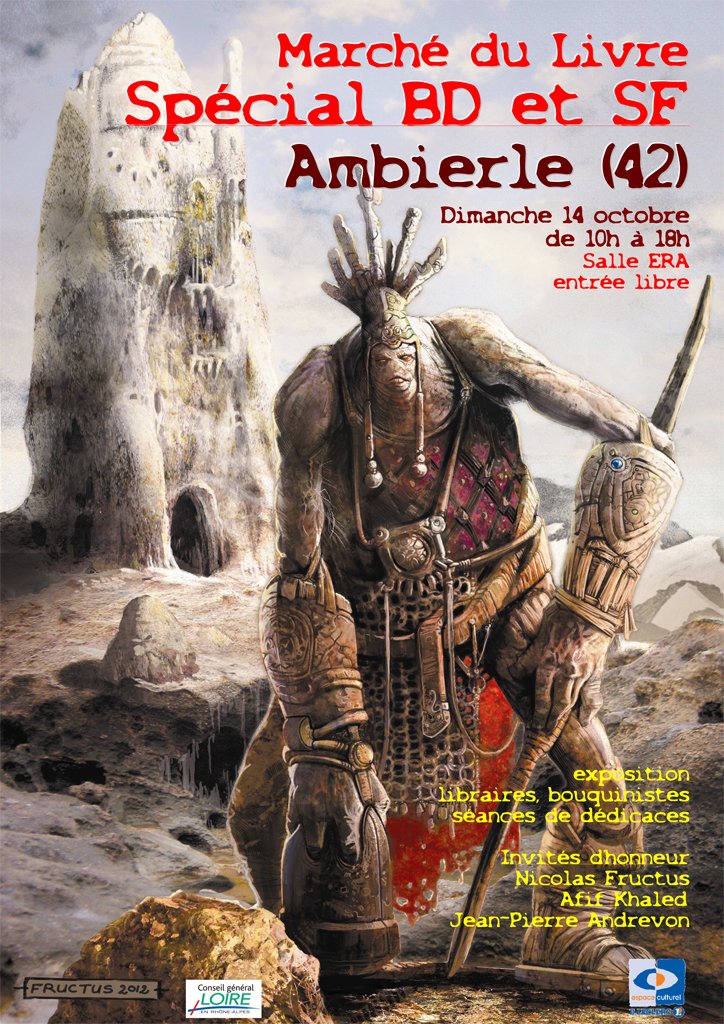 Affiche festival bd ambierle 2012