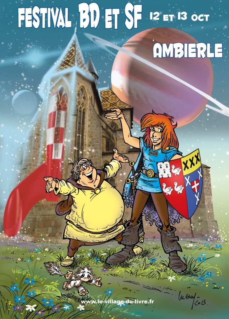Affiche festival bd ambierle 2013
