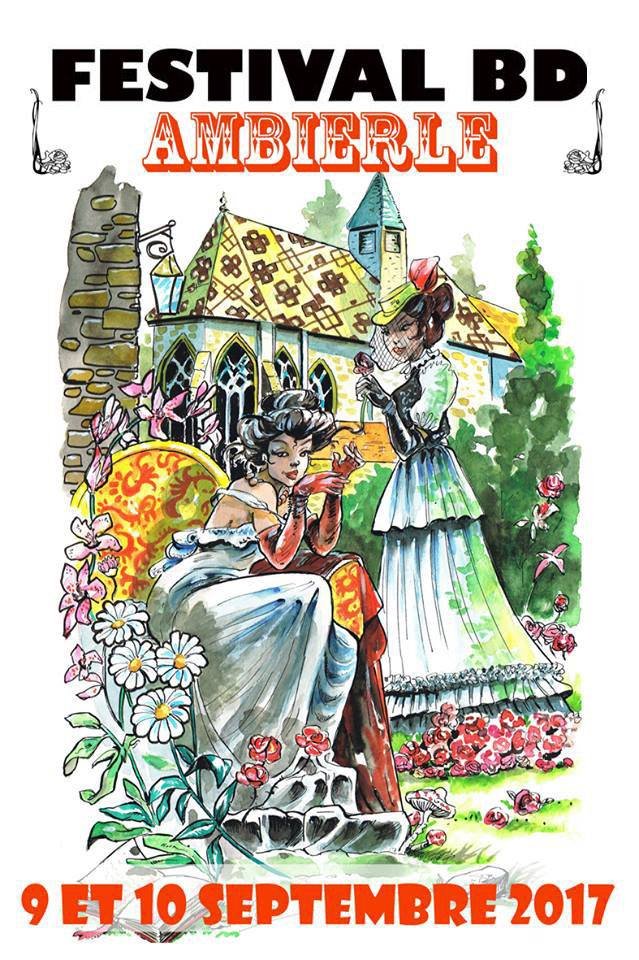 Affiche festival bd ambierle 2017