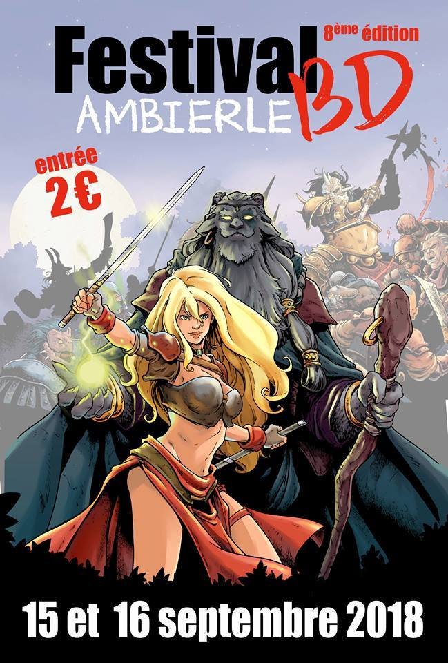 Affiche festival bd ambierle 2018