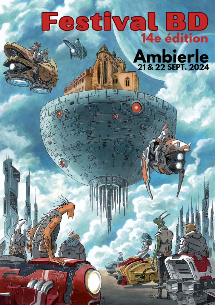 Affiche festival bd ambierle 2024